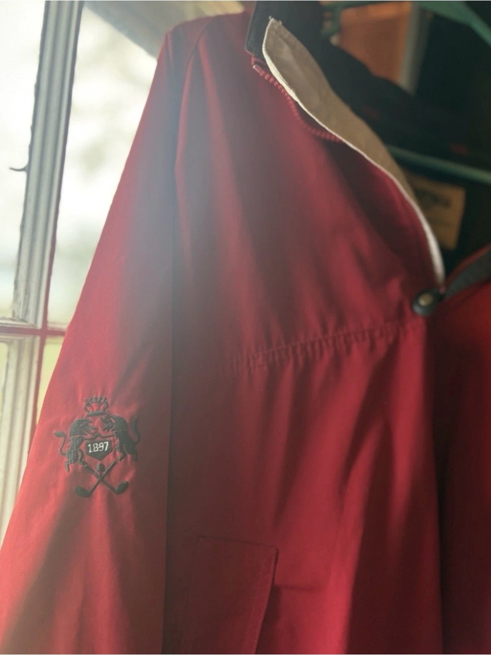 GORE-TEX Red Waterproof Shell Jacket - Picture 4 of 5